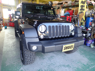 JKラングラーのハイマウントストップランプ加工！ | 4WD・四駆カスタム