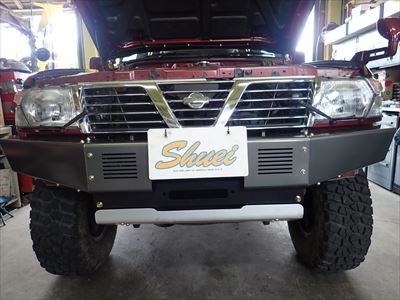日産サファリ Y61 モトレージ スポーツリヤバンパー クロカン