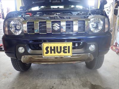 ジムニーのランプステー取付け | 4WD・四駆カスタム シューエイの毎日