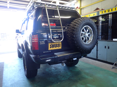 ランクル80へヒッチメンバー取り付け！ | 4WD・四駆カスタム