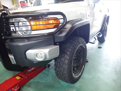 ワイドトレッドスペーサー 3cm と2cm セットfjクルーザー FJクルーザーのスペーサー取付け | 4WD・四駆カスタム シューエイの毎日
