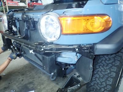 FJクルーザーのフロントバンパー交換！ | 4WD・四駆カスタム