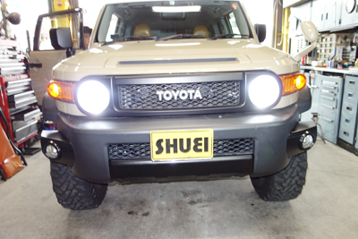 FJクルーザーのコーナーバンパー交換！ | 4WD・四駆カスタム