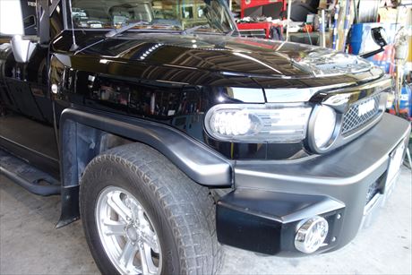 FJクルーザーのグリルとギヤオイル交換 | 4WD・四駆カスタム