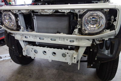 JB74ジムニーシェラのフロントバンパー交換！ | 4WD・四駆カスタム