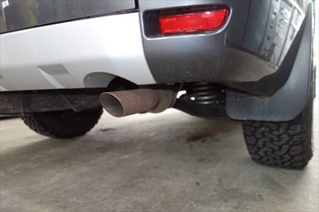 デリカD5純正マフラー