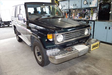 ランクル77にフォグランプ | 4WD・四駆カスタム シューエイの毎日