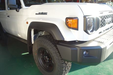 ランクル76のスペーサー取り付け | 4WD・四駆カスタム シューエイの毎日