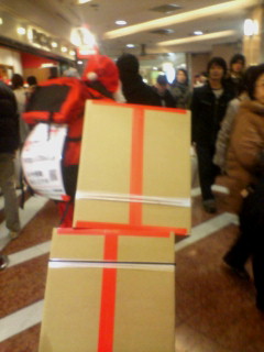 サンタ荷物