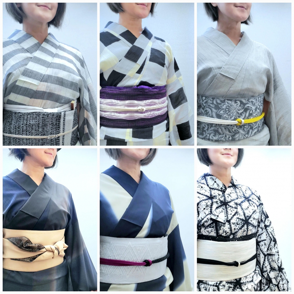 2023年7.8月の着物＆浴衣コーディネート | オハラリエコの着物ブログ