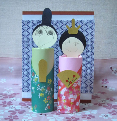 お雛様工作
