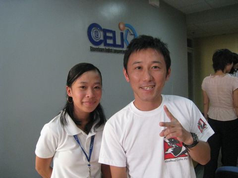 My graduation in CELI Mactan Campus