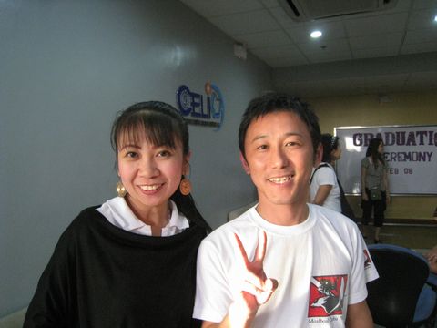 My graduation in CELI Mactan Campus