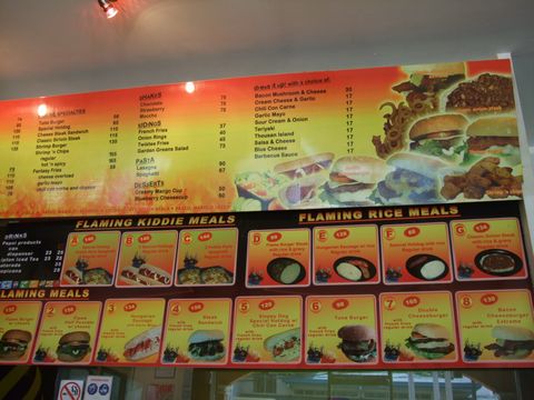 フィリピン セブ島 ファーストフード料理