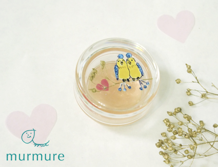 理科用品のシャーレをキラキラに Murmure M
