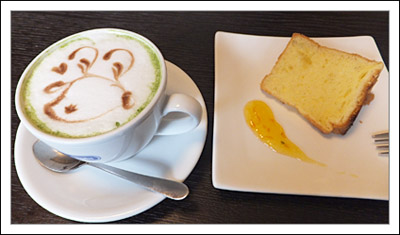 おめめパッチリの、鹿プチーノ☆