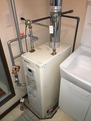 石油給湯器交換 OX-307F | (株)鈴木総合住設 活動日記