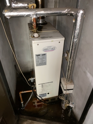 コロナ石油給湯器交換 UIB-SA381(FK) | (株)鈴木総合住設 活動日記