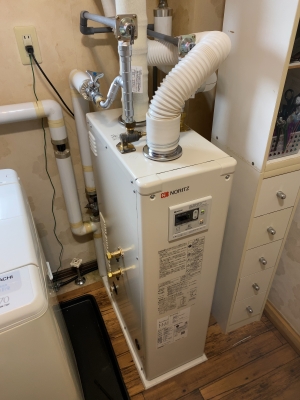 札幌市でノーリツ石油給湯器交換「OTX-313FF」から「OTX-3726FF」 2022 