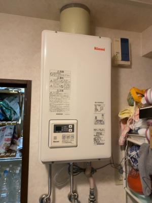 札幌市でガス給湯器交換 パロマ「PH-16CWT(20)」から「RUX-V1615SFFUA