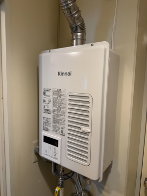 プロパン用ガス給湯器交換 リンナイ「RUX-V1610SWFA-E」から「RUX