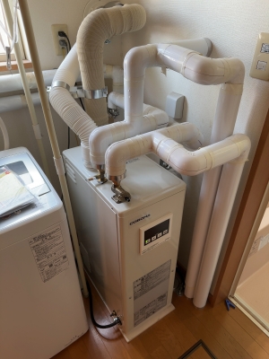 小樽市 コロナ石油給湯器交換「UIB-SA47XP(FFK)」から「UIB-SA472B(FFK