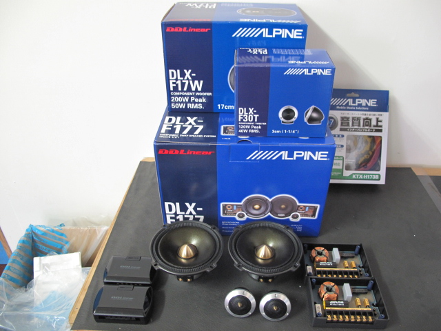 Nishi Alpine(アルパイン) スピーカー　DLX-F177 ALPINE DLX-F177 17cm ｾﾊﾟﾚｰﾄｽﾋﾟｰｶｰ - メルカリ