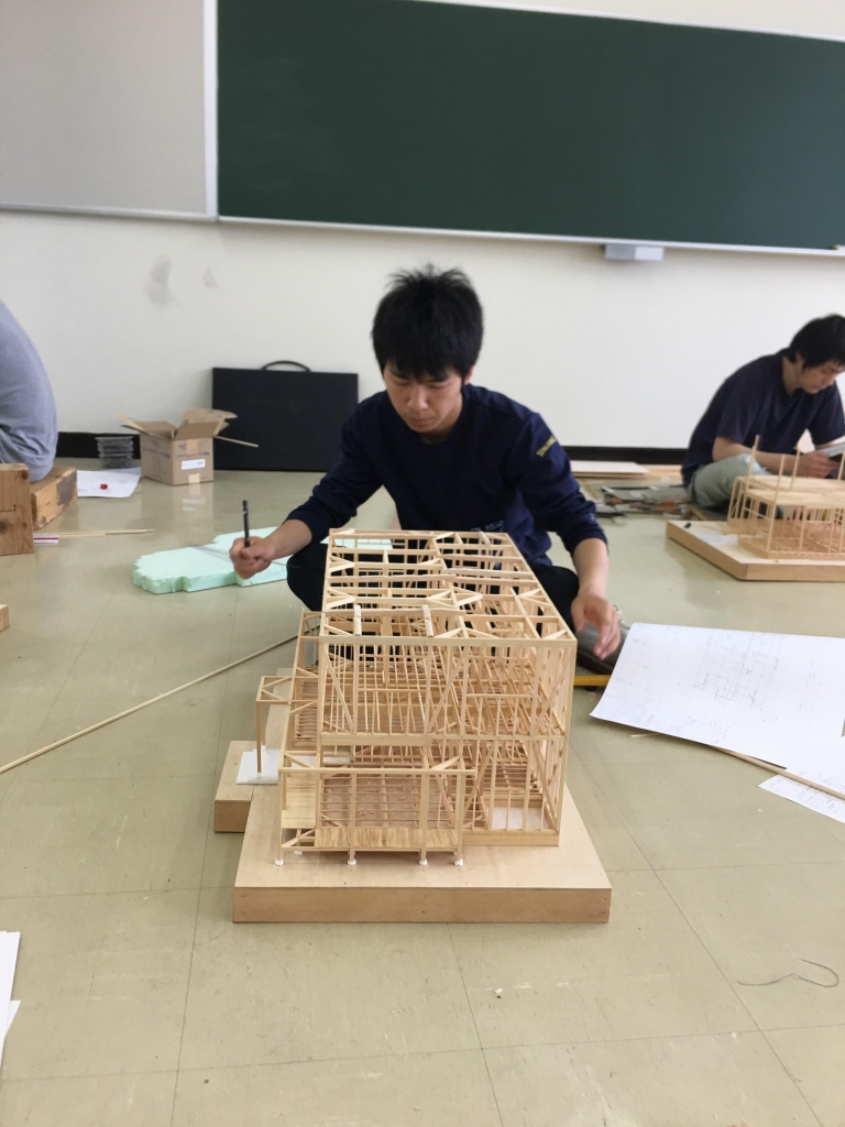 二年生(模型造リ) | 伝統建築学科ＢＬＯＧ