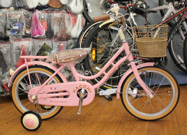 ブリヂストン 可愛い子ども用自転車 HACCHI 16インチ ピンク | 広島市