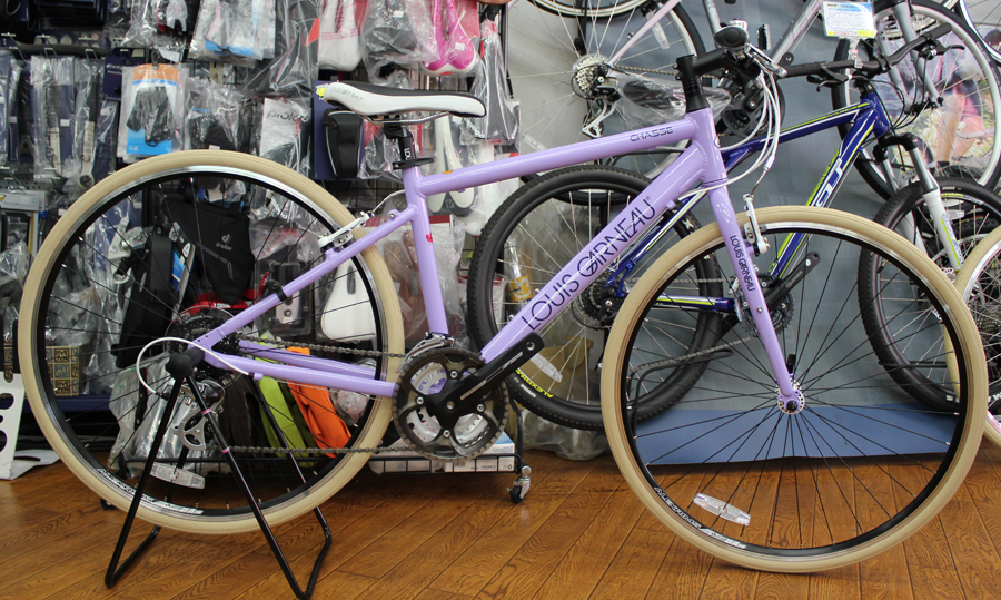 ルイガノ 2013年モデル LGS-CHASSE バイオレット | 広島市にある自転車 