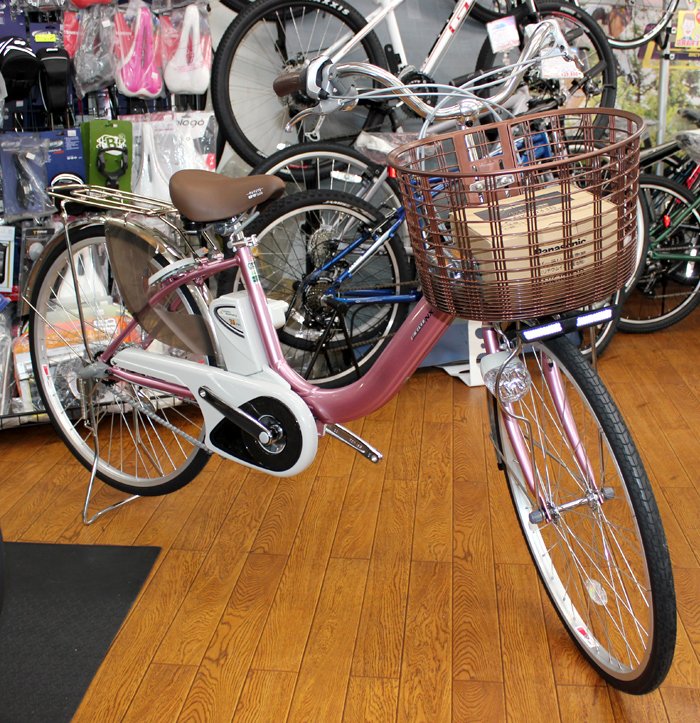 電動自転車 Panasonic Lithium vivi NX ピンク2