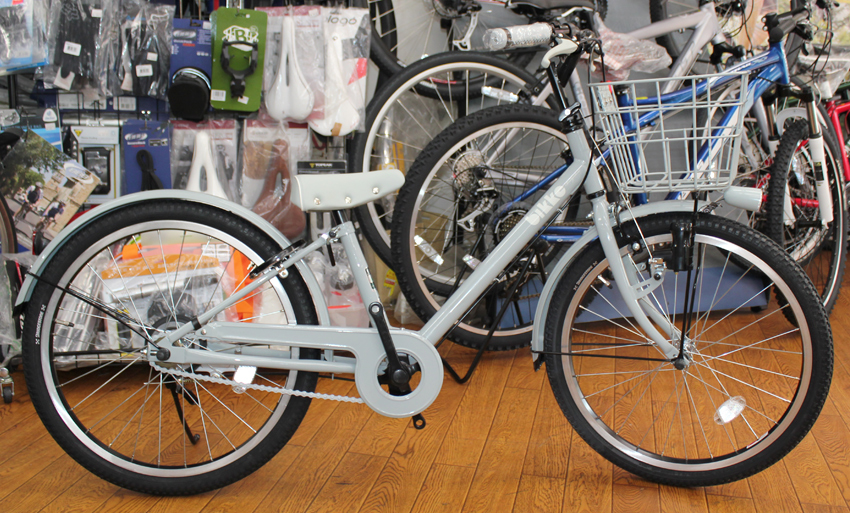 ブリヂストン bikke J ブルーグレー＆ホワイト | 広島市にある自転車屋