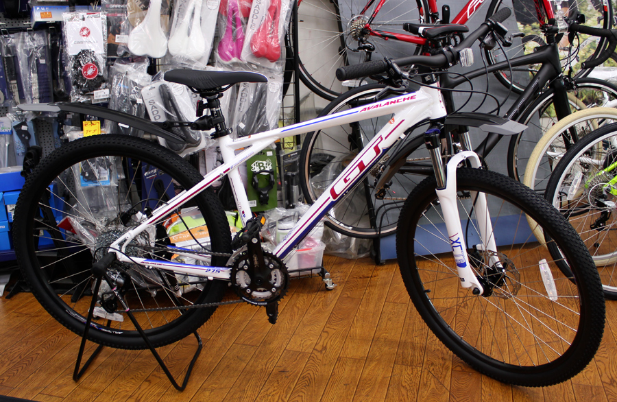GT 2015 AVALANCHE SPORT グロスホワイトが入荷しました！ | 広島市にある自転車屋ニシダサイクルのブログです。