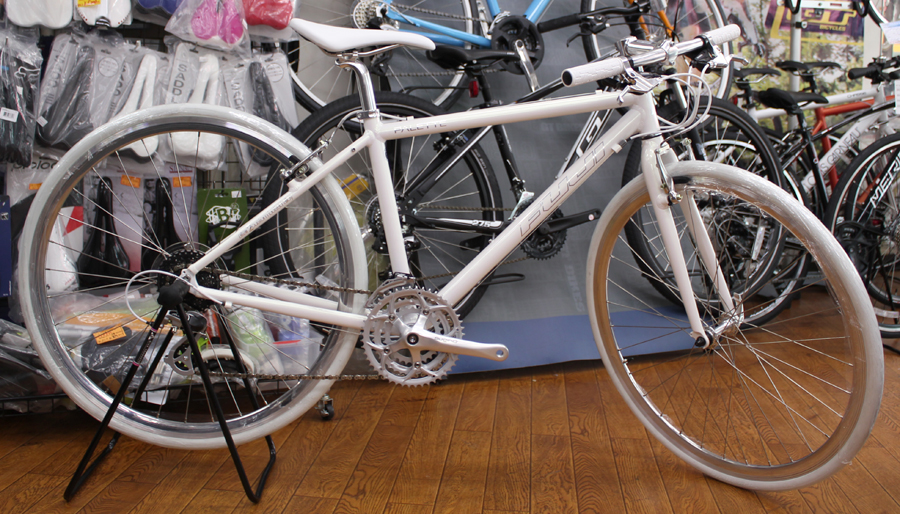 大きい割引 FUJI PALETTE その他付属品あり サイズ15(xs) オーロラホワイト 自転車本体
