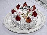 情宣部のケーキ