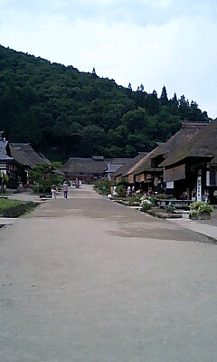 大内宿の街並み
