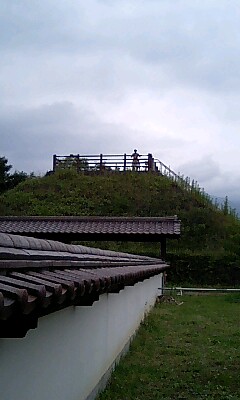 天文台にて
