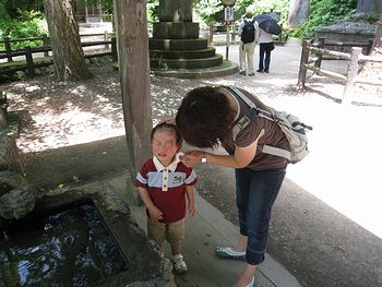 痛い痛いよぉ。