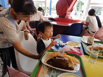 ランチ中