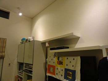 棚をつけます