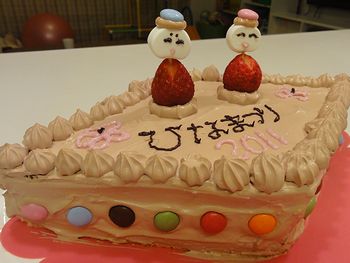 ひなまつりケーキ2011