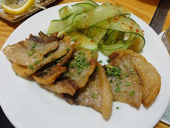 あぐーの塩焼き。