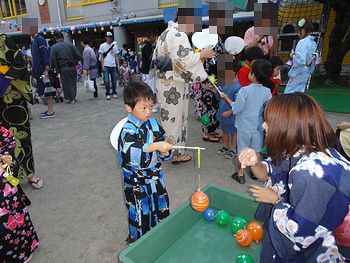 ヨーヨー釣りだ