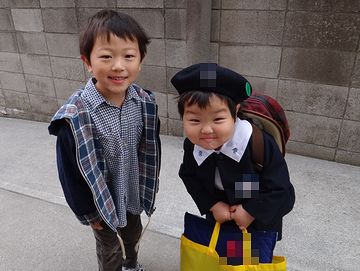 初登園