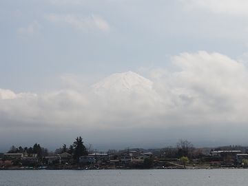 一瞬だけ観れた富士山