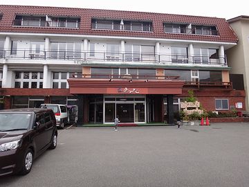 宿の玄関