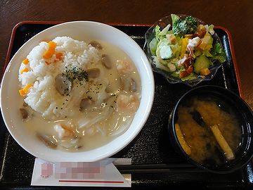えびクリームライス給食定食