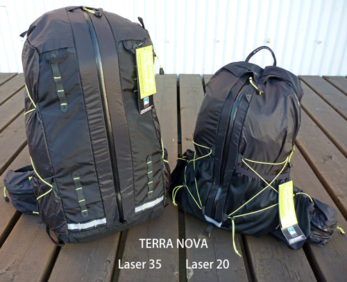 TERRANOVA テラノバ Laser 20 & Laser 35 | ATC Store -Trail Hikers & Runner's  place to go!-Official Blog