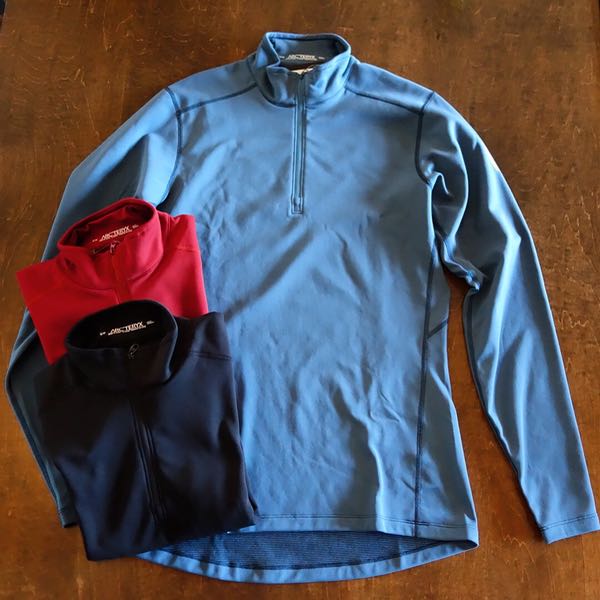 44cmアークテリクス ARC'TERYX PHASE SV ZIP NECK LS - 登山用品