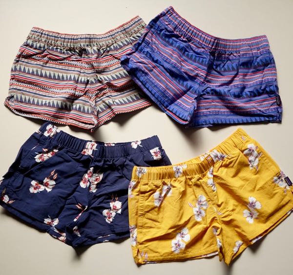 women's barely baggies shorts